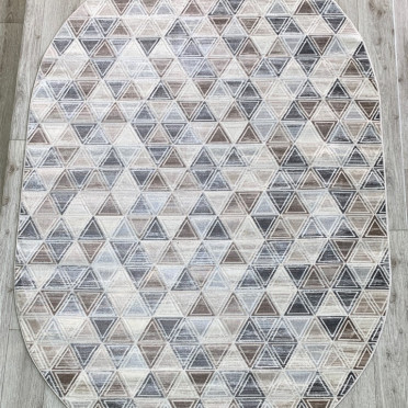 Ковер Avon 36853A OVAL L.BEIGE GREY