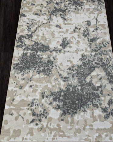 Ковер российский F269 CUBA (Полиэстер, бежевый, серый)