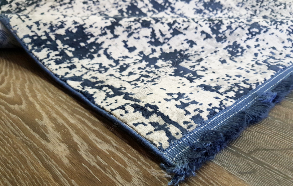 Ковер из вискозы Forsage ДИЗАЙН B098Q ЦВЕТ CREAM / BLUE