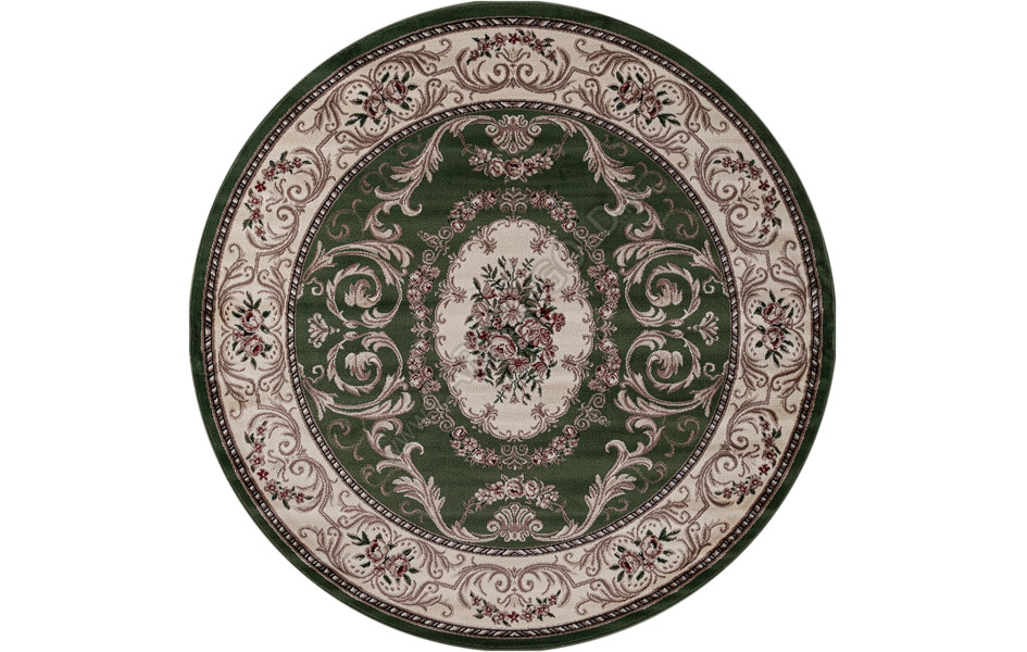 Ковер D066 - GREEN - круглый COLIZEY