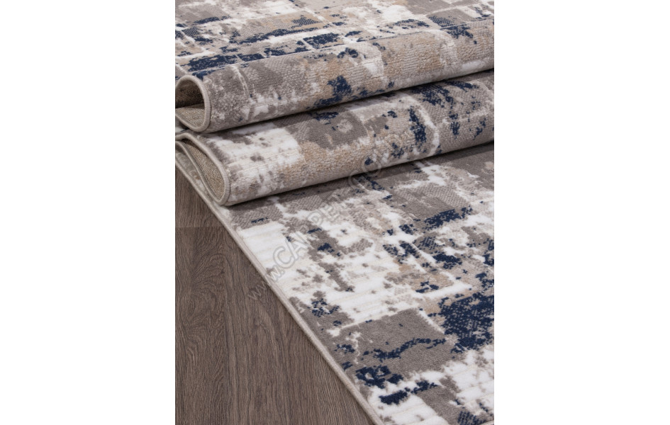 Ковер 8671 - GRAY-BLUE - Прямоугольник - коллекция RICHI