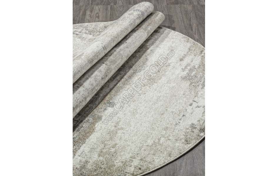 Ковер F156 - BEIGE - Овал - коллекция TORNADO