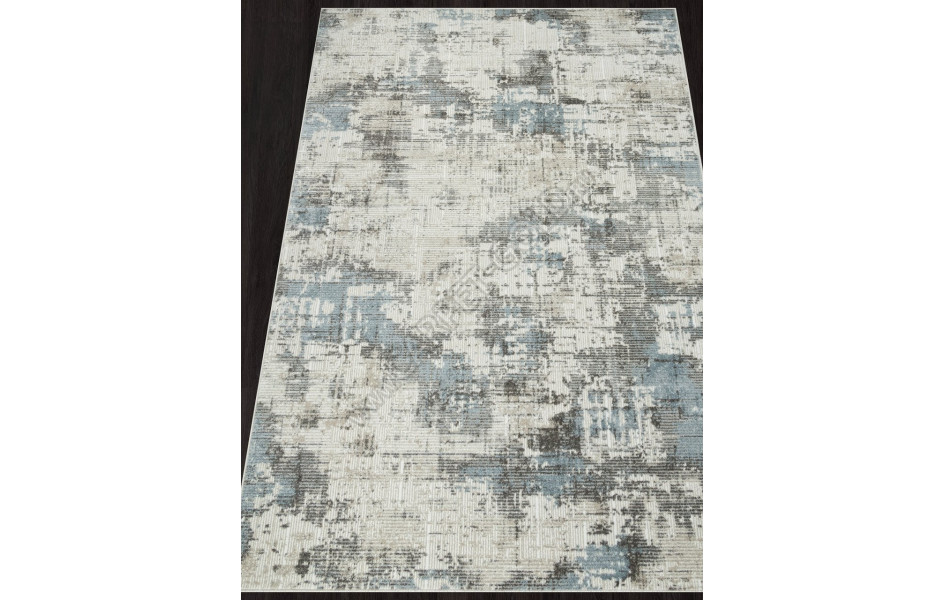 Ковер F230 - BEIGE-BLUE - Прямоугольник - коллекция NATUREL