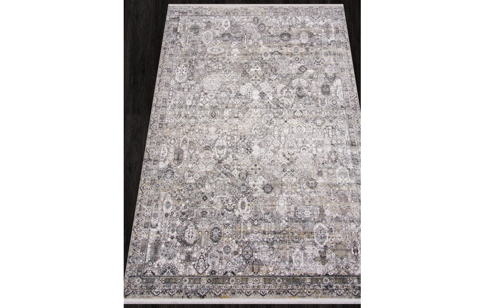 Ковер M264A - C.D.GRAY / D.GRAY - Прямоугольник - коллекция OLIMPOS