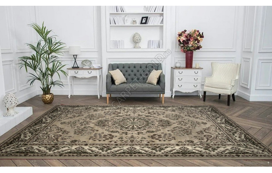 Ковер D285 - BEIGE - Прямоугольник - коллекция GAVANA