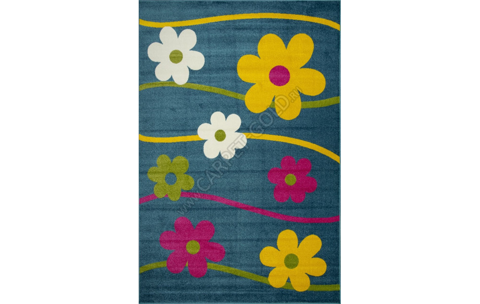 Ковер 1021 - BLUE - Прямоугольник - коллекция ORION