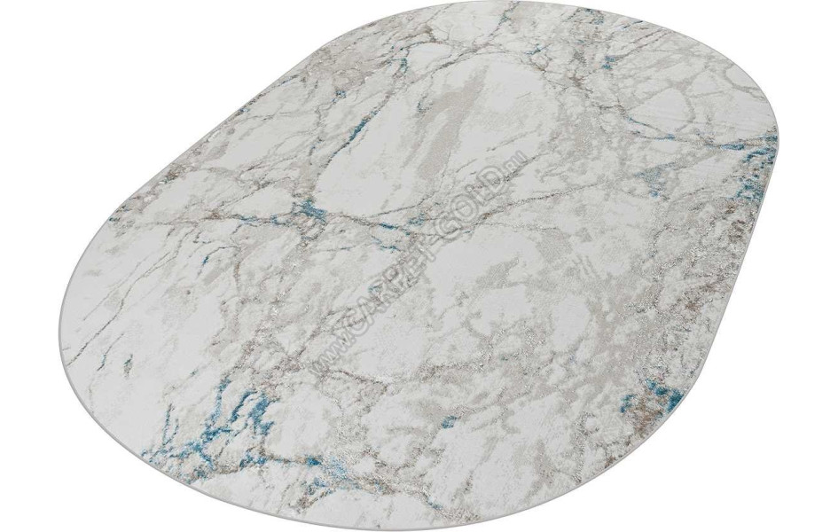 38896A OVAL BLUE FLS / BEIGE FLS Olimpos