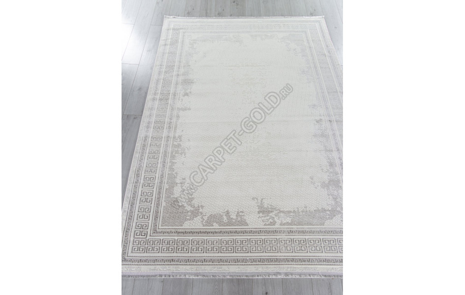Ковер 33368A - CREAM / L.GREY - Прямоугольник - коллекция SHINE