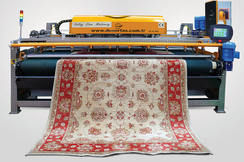 Изготовление нетканого ковра